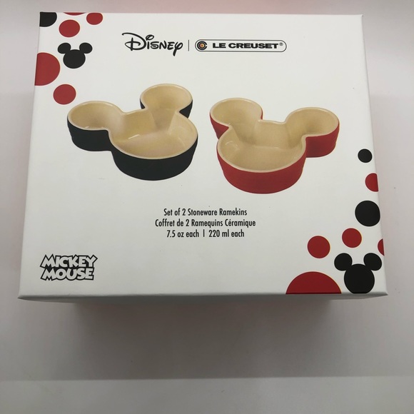 Le Creuset Kitchen Disney Le Creuset Mickey Mouse Set 2 Stoneware
